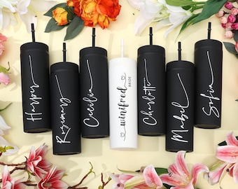 Custom Bridesmaid Tumblers Bridal Party Matching Tumbler for Bridesmaids Junior Bridesmaid Tumbler Cup Matching Bridesmaid Tumblers