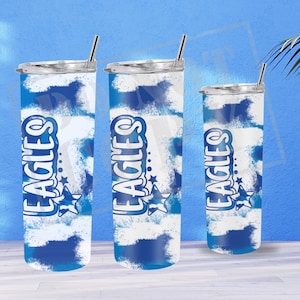 Custom Mascot Tumbler: Personalized School Spirit Travel Mug