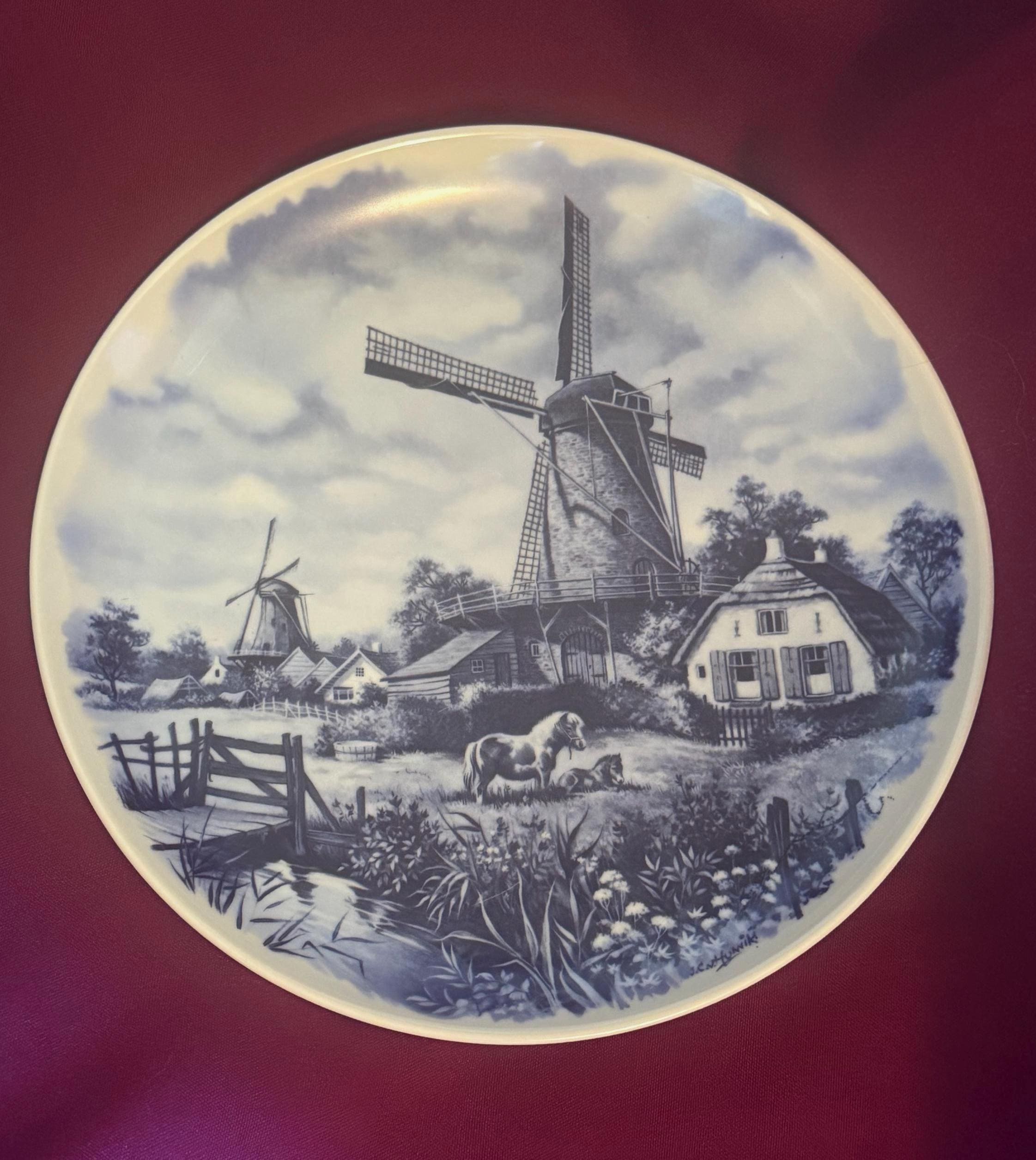 Vintage Delft Blauw - Etsy