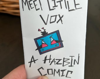 CONOCE AL PEQUEÑO VOX (Un cómic de Hazbin)