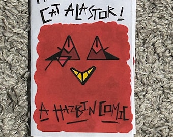 Conoce al pequeño gato maldito Alastor (Un cómic de Hazbin)