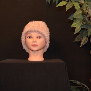 Handwoven Rayon, Wool and Mohair Hat