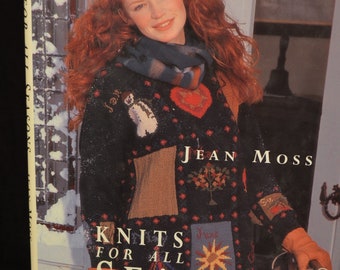 Knits for All Seasons by Jean Moss, Knitting Book