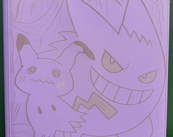 Vault x Mimikyu Gengar tag team zipper binder