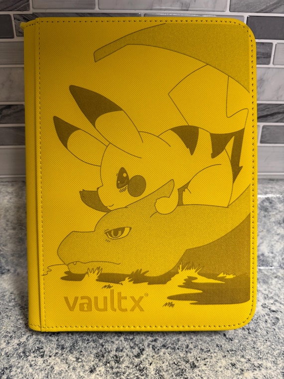 Vault X Pikachu and Charizard Binder - Etsy