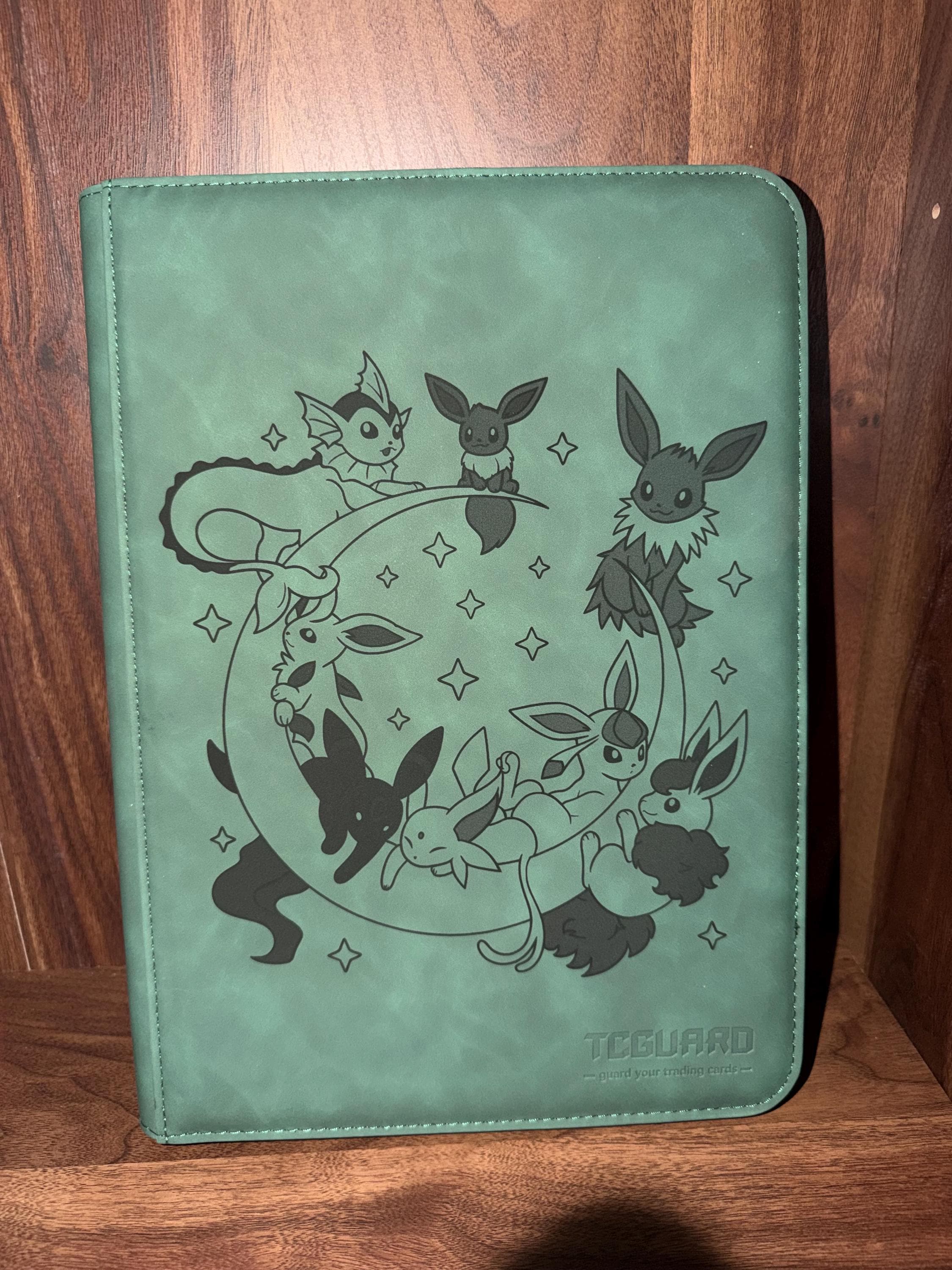 eeveelution card binder Pokémon Card Game Binder Eeveelution Advanced Collection – Exp. Share  Collectible