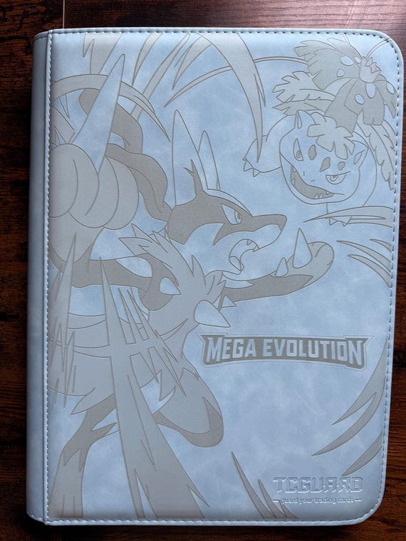 Pokmon Tcg Mega Evolution Binder - Etsy