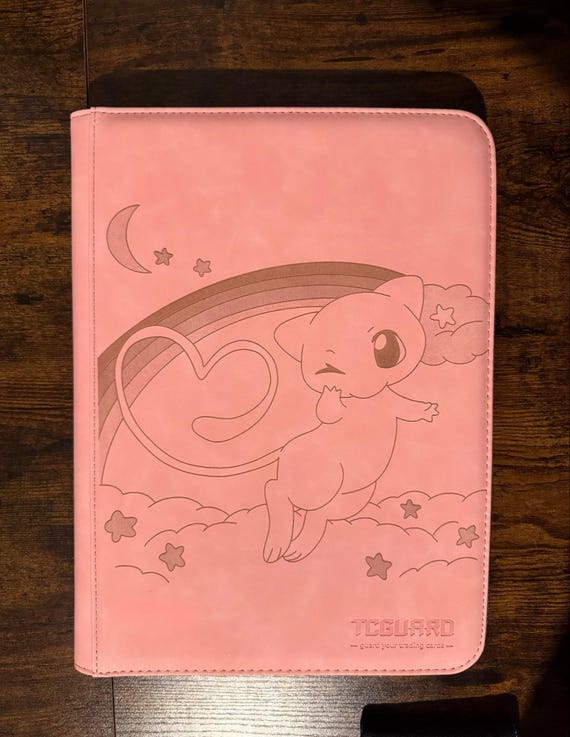 Pokemon Tcg Mew Binder - Etsy Australia Pokemon Tcg Mew Binder - Etsy Australia