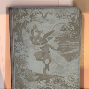 Custom Pokémon tcg greninja zipper binder