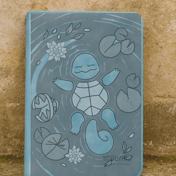 Pokémon TCG Squirtle zipper binder