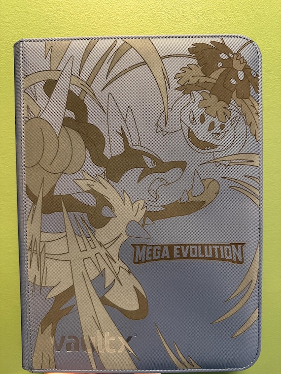 Pokmon Tcg Mega Evolution Binder - Etsy