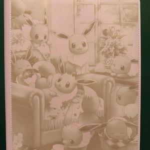4 Pocket Glaceon Binder - Etsy Canada