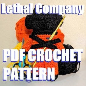 Lethal Company Employee Crochet Pattern