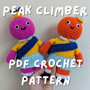 Peak Climber Character PDF Crochet Pattern