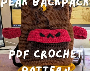 Peak Gamer Backpack PDF Crochet Pattern