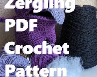 Zergling PDF Crochet Pattern