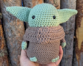 Handmade Crochet Baby Alien