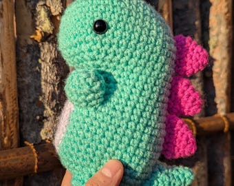 Handmade Crochet Twitch Dino Dance Plush