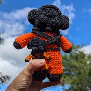 Lethal Company Employee Handmade Crochet Amigurumi Plush