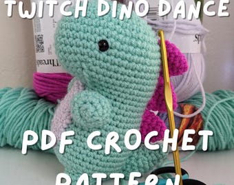 Twitch Dino Dance Crochet Pattern