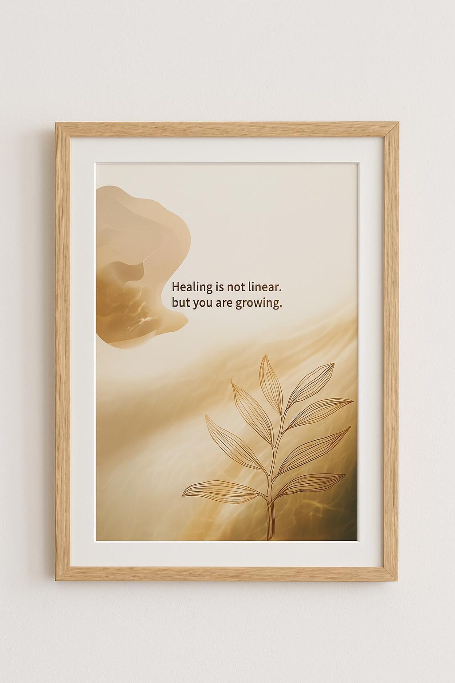 Healing Wall Art – Mental Health Affirmation Wall Art, Self-love ...
