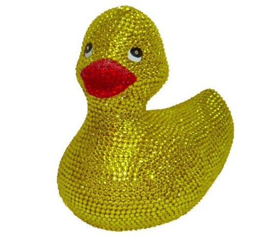 sparkly rubber duck