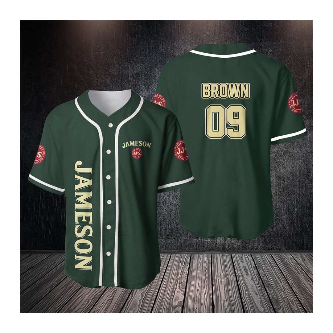 Jersey de béisbol de Jameson personalizado, camiseta de Jameson