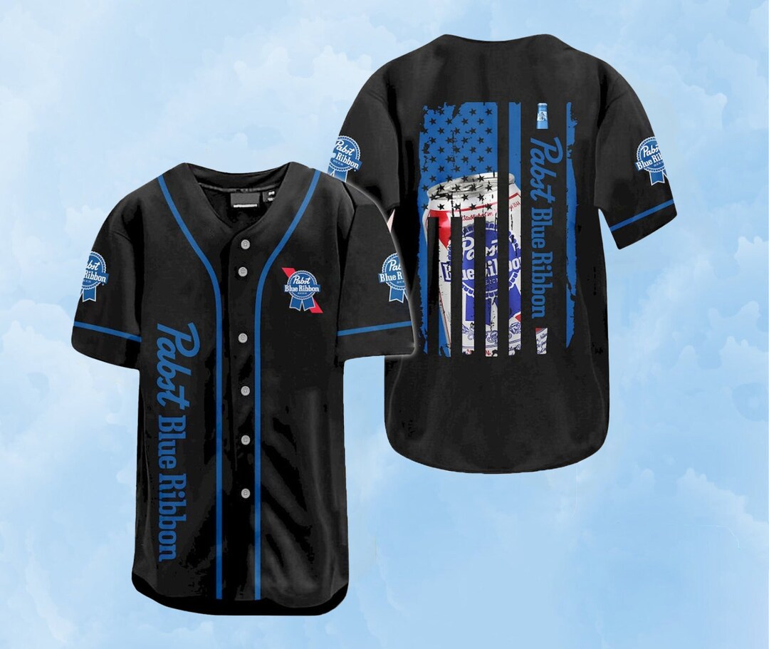 pabst blue ribbon hockey jersey