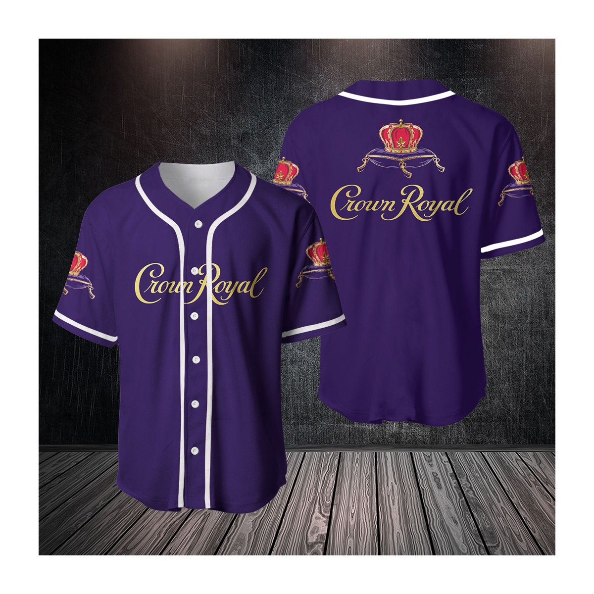Crown Royal Baseball Jersey Shirt - T-shirts Low Price