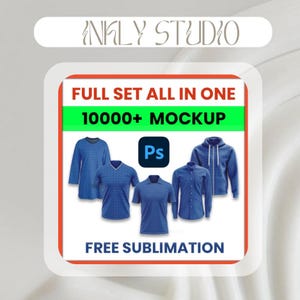 Mockup Jerseyskjorta Premiumdesign Realistisk anpassningsbar redigerbar T-shirt Adobe Photoshop-mallar Retrokrage