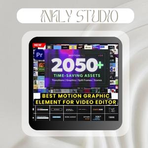 2050+ Best Motion Graphics Asset for Video Maker | Premiere Pro Preset