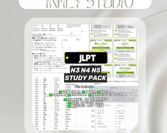 C15 JLPT Study Materials N3 N4 N5 I Japanese Study Pack I PDF I Books
