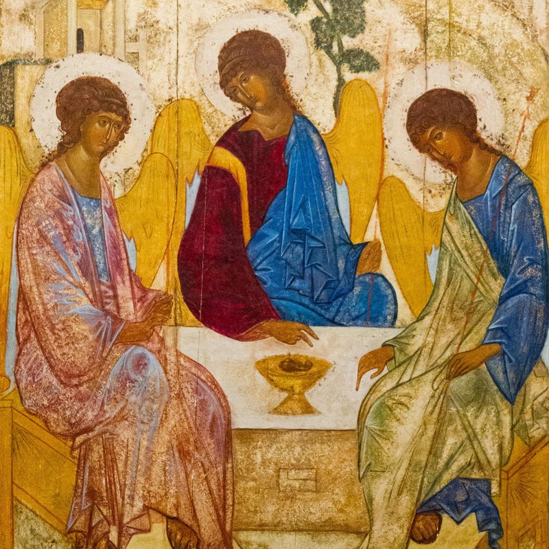 Handmade Trinity Icon - Etsy UK