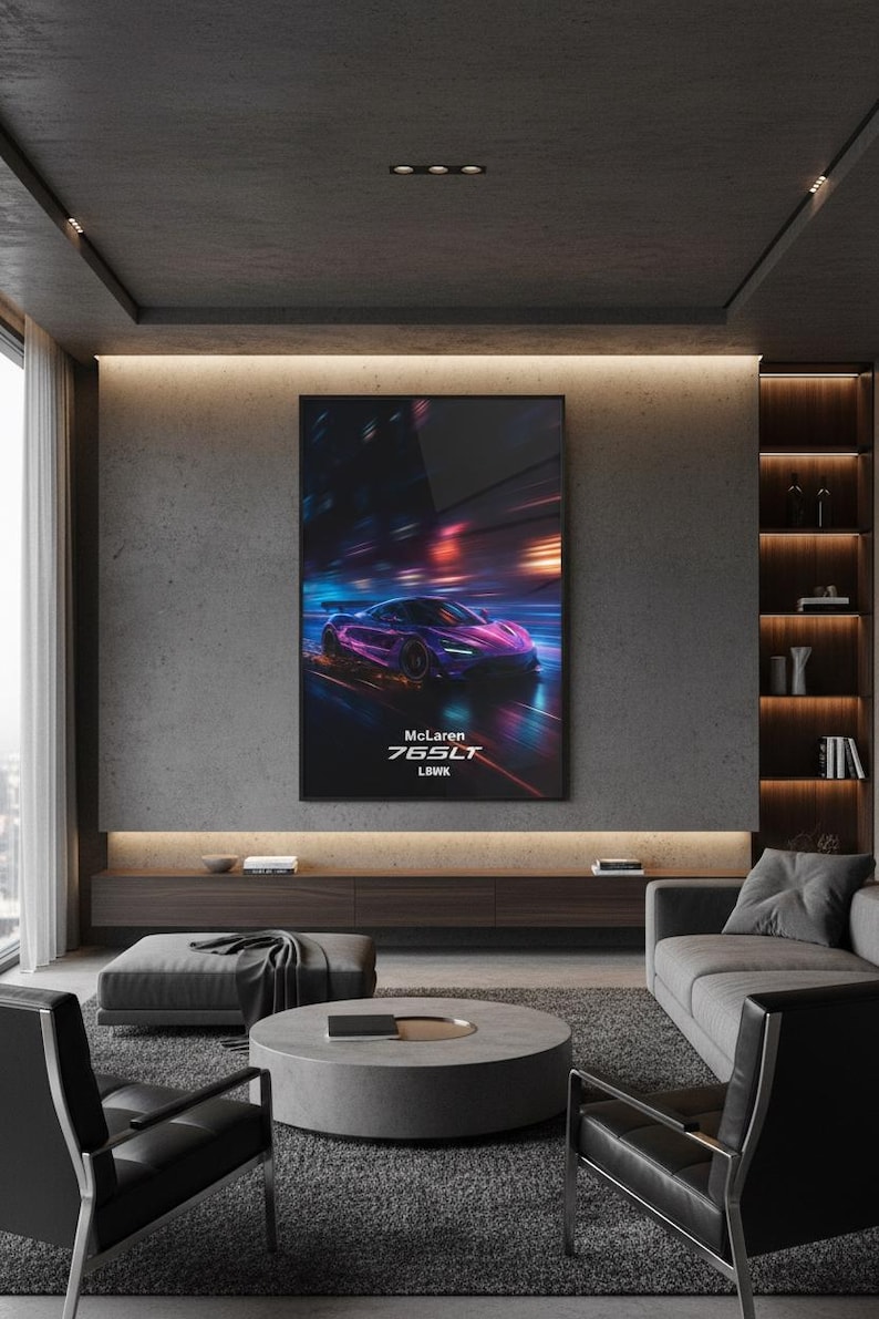 Mclaren 765LT LBWK Poster – Ultimate Supercar Wall Art - Etsy