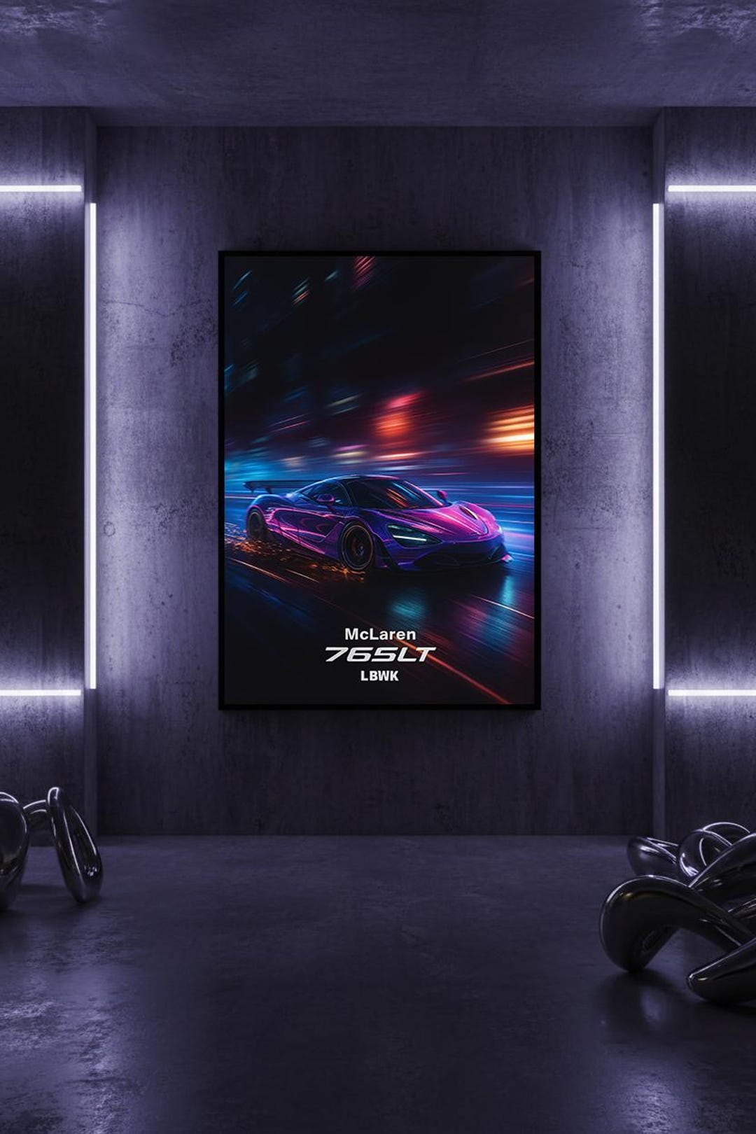 Mclaren 765LT LBWK Poster – Ultimate Supercar Wall Art - Etsy