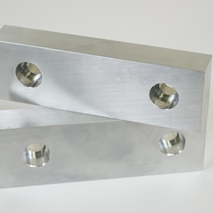 Machinable Aluminum  Vise Jaws – 6” Pair – CNC Milling Workholding