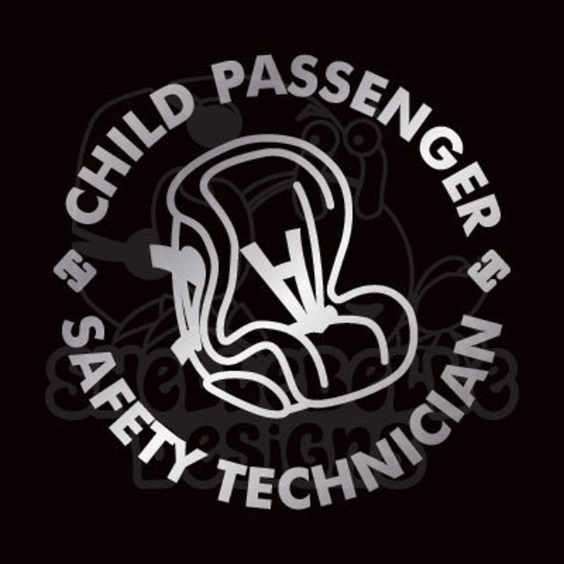 Vinyl Vehicle Decal Child Passenger Safety Technician Etsy