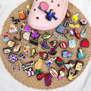 Personalized Handmade Croc Charms | Concert style Croc Decorations | Shoe Accessories | Jibbitz Buckles for Crocs | Resin PVC Jibbitz