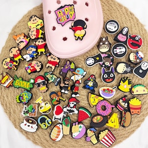 Personalized shoe buckle accessories,3D Croc Decorations,Personalized Handmade Croc Charms,Shoe Accessories,PVC Jibbitz