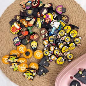 Magic style Croc Decorations | Personalized Handmade Croc Charms | Shoe Accessories | Jibbitz Buckles for Crocs | Resin PVC Jibbitz