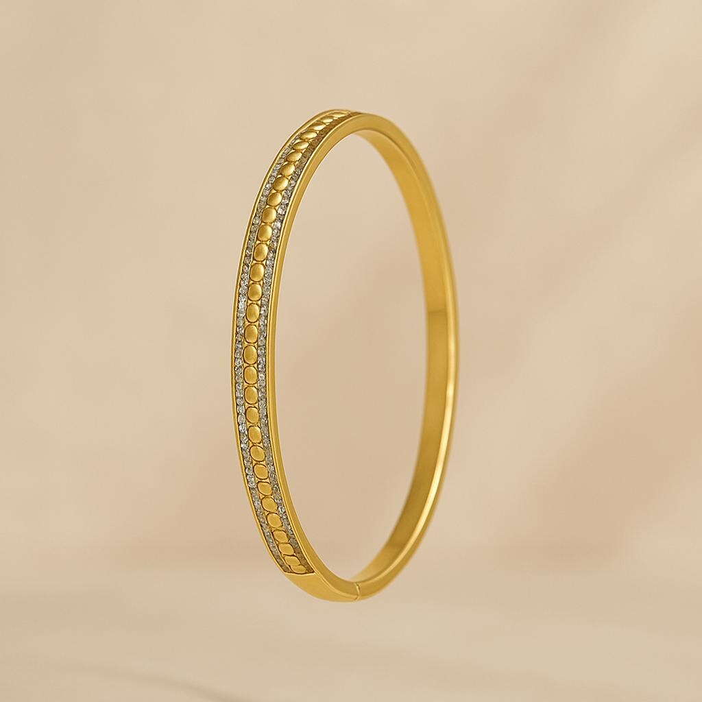 Golden Grace Bangle - Etsy