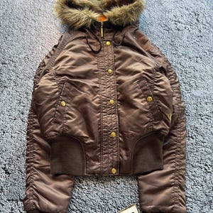 00s goa n-3b mods coat realfur military Fur Coats, Jackets