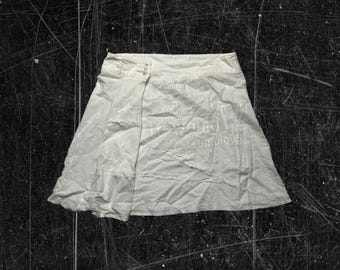 Gonna midi stampata vintage IKKS Y2K – Gonna anni 2000 – Streetwear grunge retrò