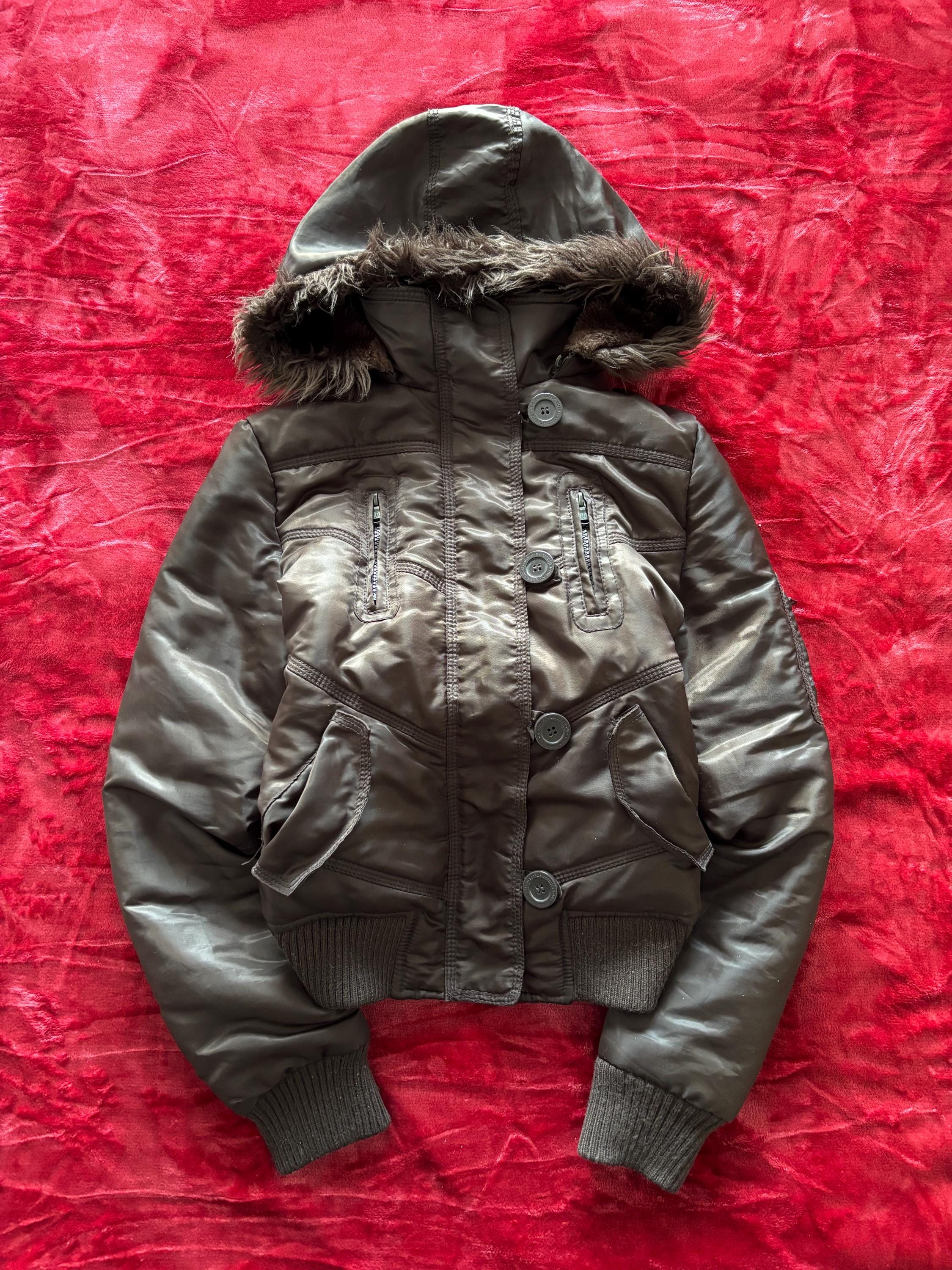 Y2k Puffer Jacket - Etsy UK