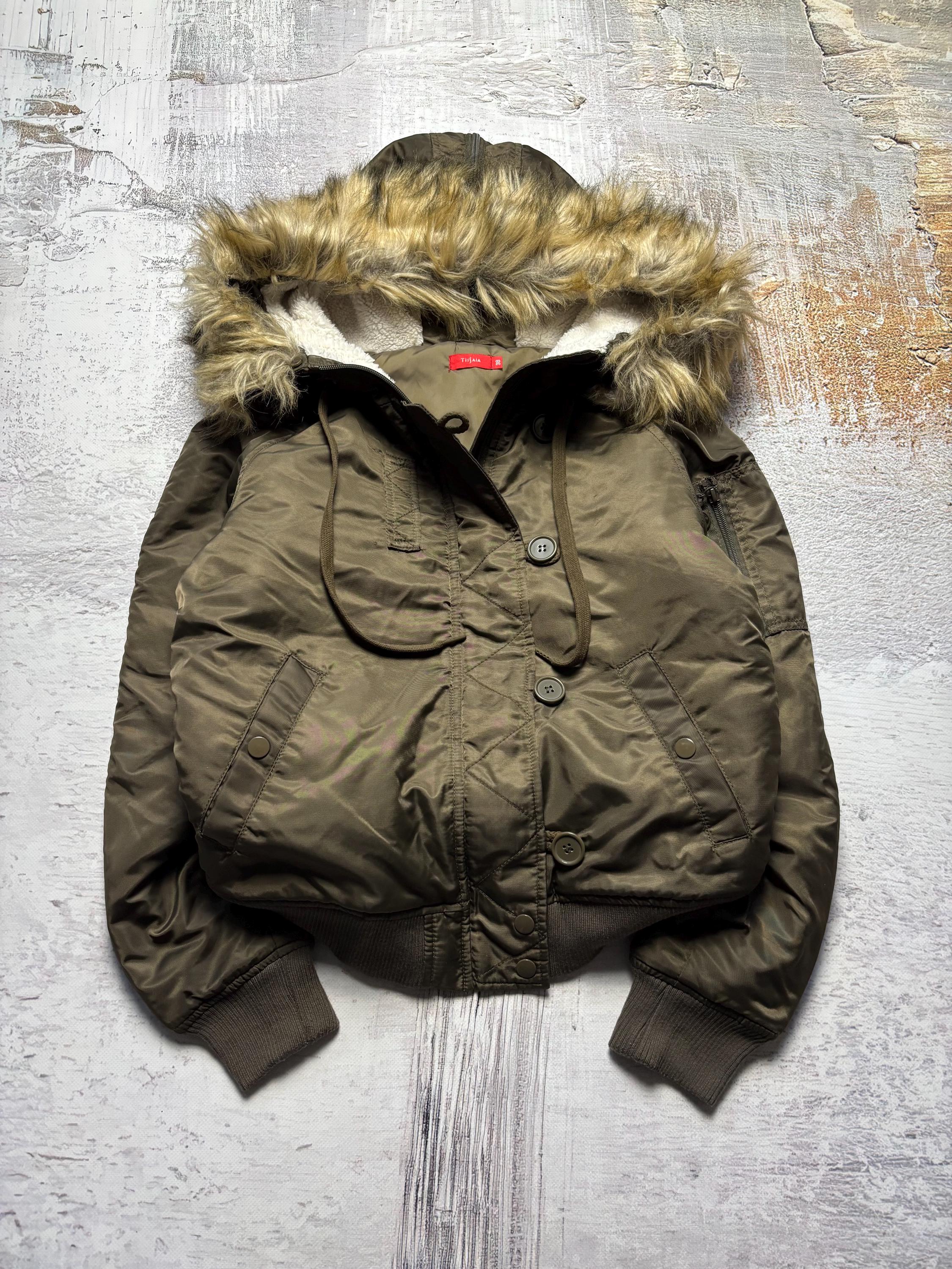 N-2B FRIGHT BOMBER JACKET Y2K ARCHIVE N2B Y2K Shiny Bomber Jacket