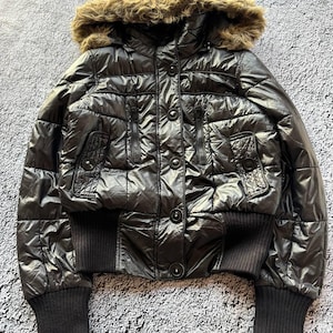 Y2k Puffer Jacket - Etsy Canada
