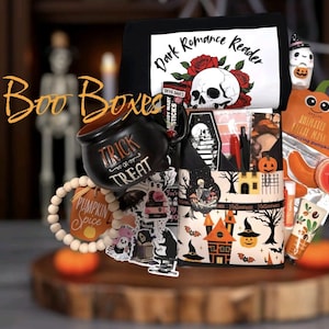 Halloween Boo Box Blind Date met boekendoos: cadeauset griezelige romantiek lezers