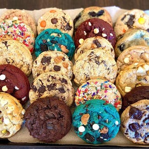 Gourmet Cookie Gift Box: Oversized, Fresh Baked Cookies