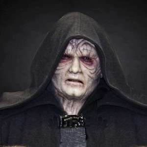 Evil emperor silicone mask