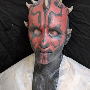 Maul demon inspired silicone mask